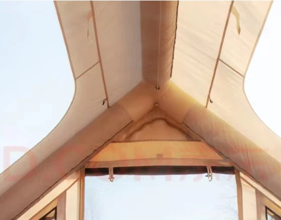 6 M2 Inflatable Family Camping Tent With Pump