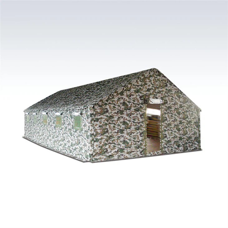 Hideg időben katonai sátor